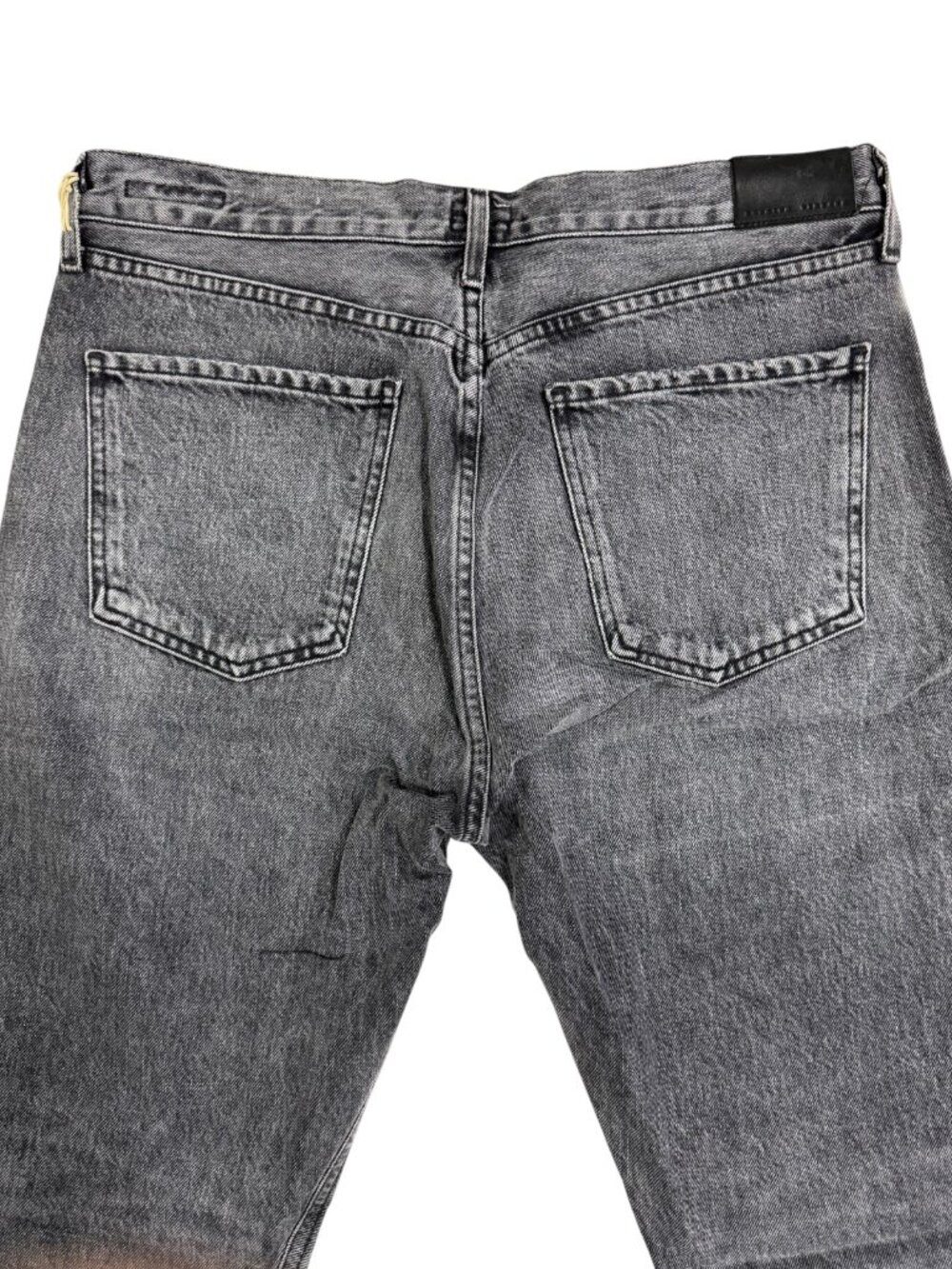 🆕 Citizens of Humanity Charlotte High Rise Straight Jeans Grayscale Wash $278🏷 - Picture 10 of 12